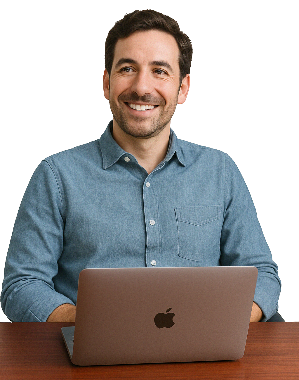 Image of a happy man