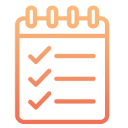 Clipboard with checkmarks icon representing project management tasks