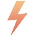 Lightning bolt icon representing fast code development