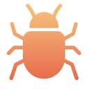 Bug icon representing error detection and prevention